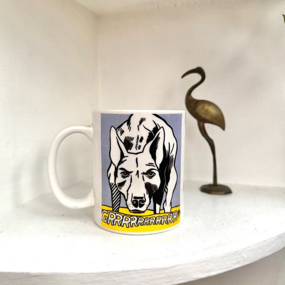 Guggenheim Museum Other - Guggenheim Museum Roy Lichtenstein’s Grrrrrrrrrrrrr! 1965 Design Coffee Mug